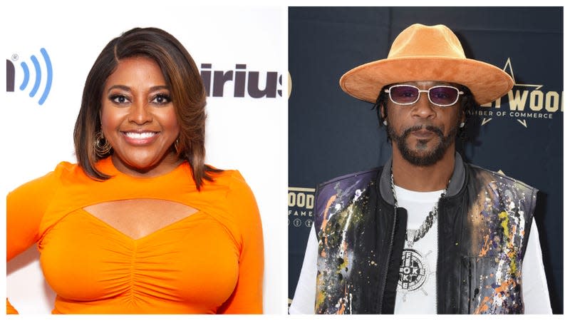 Sherri Shepherd, left; Katt Williams.