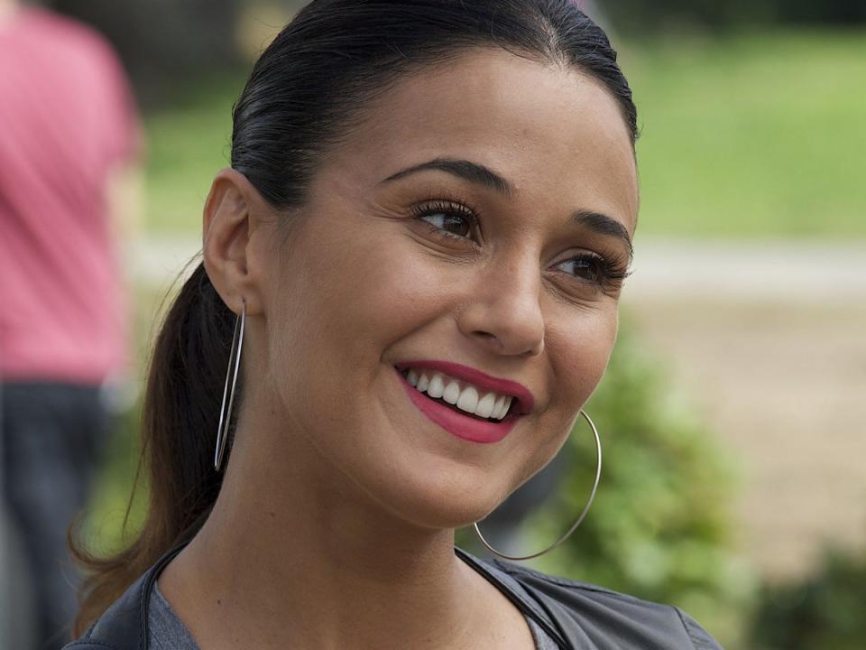 Emmanuelle Chriqui as Sloan in ‘Entourage’ (Claudette Barius/Warner Brothers/Hbo/Kobal/Shutterstock)