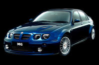 <p>Whereas the MG ZT 260 was put into series production, with 883 examples made of the Rover 75 and MG ZT combined, the ZT XPower 385 would remain a one-off. The ZT260 featured a naturally aspirated quad-cam Mustang-sourced 4.6-litre V8, but in the XPower 385 a Roush supercharger was fitted to give an exhilarating 380bhp to give 0-60mph in under five seconds.</p><p>When MG Rover closed down in spring 2005 the 385 project died with it; just one production car was made along with two or three prototypes.</p>