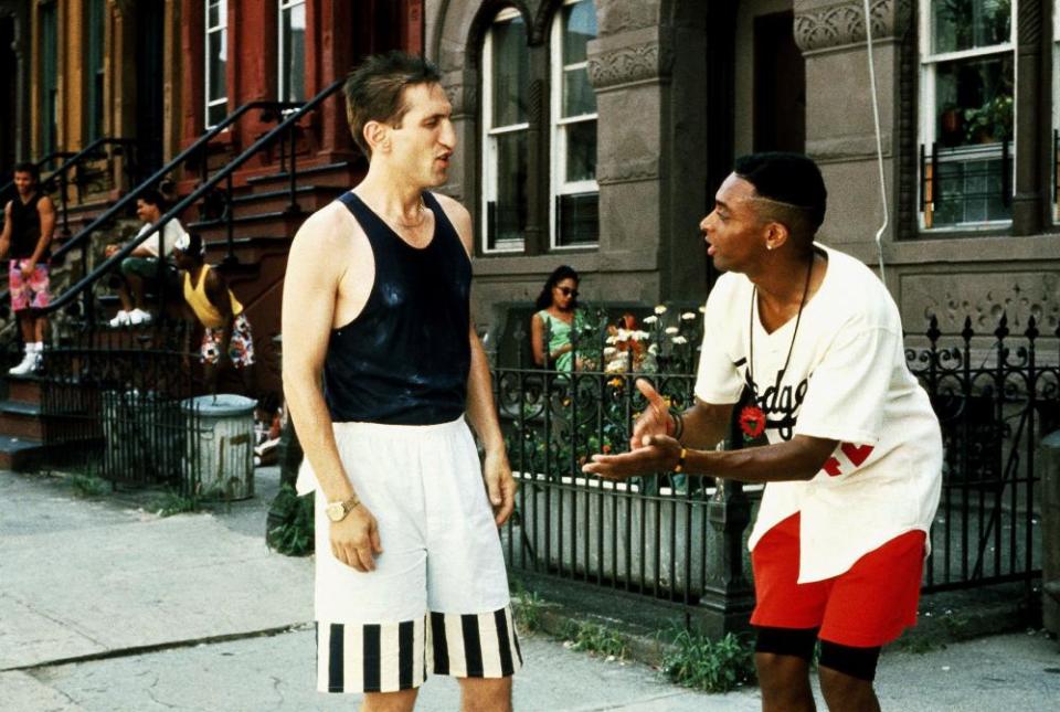 Richard Edson and Spike Lee in Lee’s Do the Right Thing