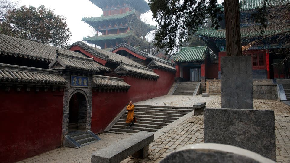 少林寺或少林寺，郑州登封嵩山上的禅宗佛教寺庙。 - Jeremy Horner/LightRocket/Getty Images