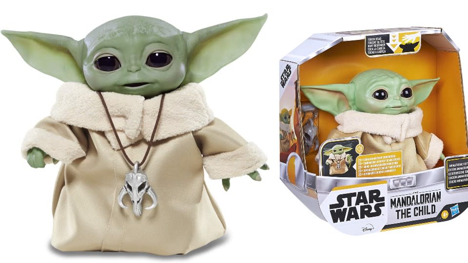 Baby Yoda Animatronic - Amazon, $50