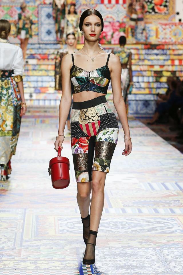 Dolce & Gabbana Make A Case For Sicilian Patchwork