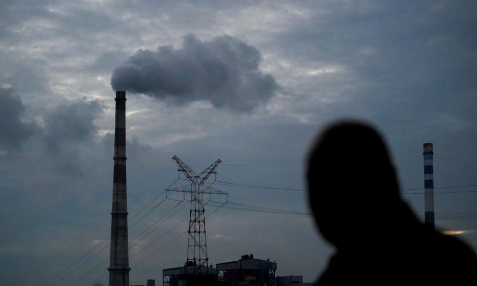 A coal-fired power plant in Shanghai