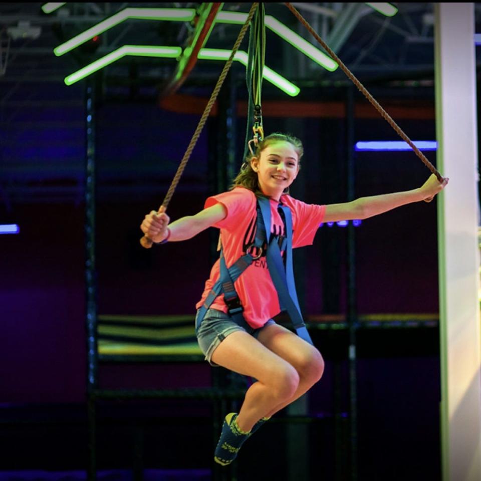 Let your kids zip around Urban Air's indoor adventure park for a cool respite on a summer day.