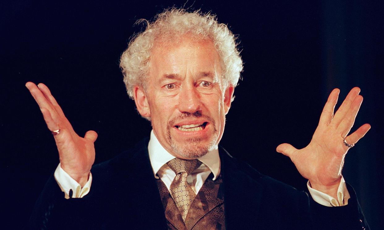 <span>A great Dickensian … Simon Callow in The Mystery of Charles Dickens at the Comedy theatre, London, in 2000.</span><span>Photograph: Tristram Kenton/The Guardian</span>