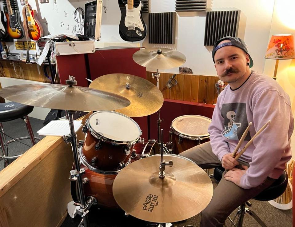 T.J. Gang is the drummer for Beach City Postal Service, a Stark County rock band that will be performing on March 16 in a Neil Young tribute concert at The Auricle in downtown Canton.