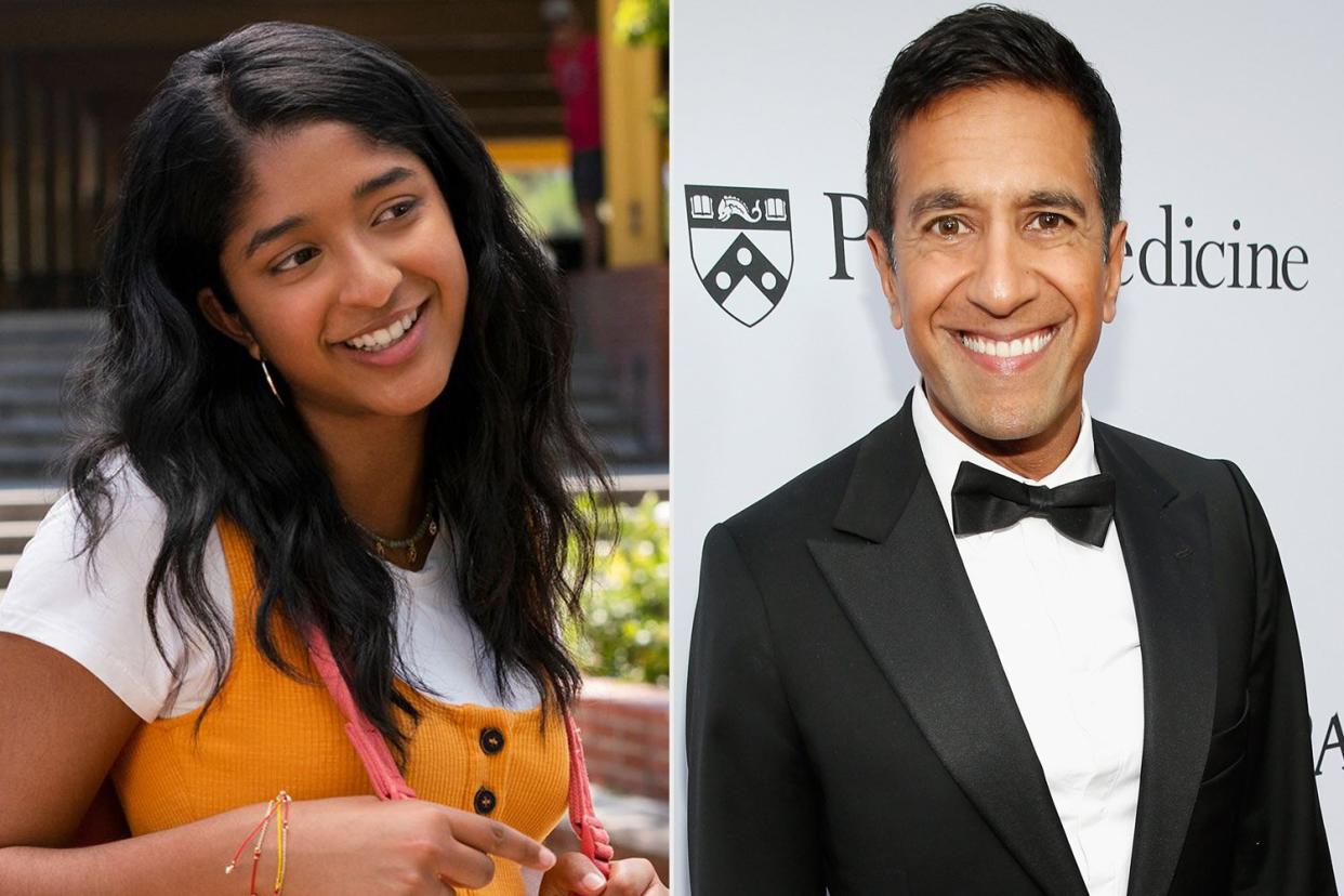 Dr. Sanjay Gupta Blushes Over 'Never Have I Ever' Scene That Called Him 'Too Sexy'
