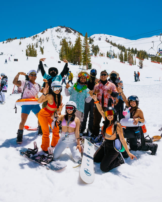 Mammoth Mountain is ending the season with their second annual 'Yacht Club' boat race.<p>Photo: Peter Morning/Mammoth Mountain Ski Area</p>