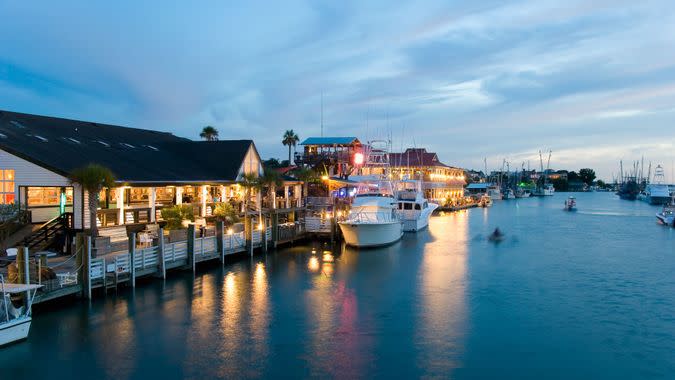 "Shem Creek, Mt. Pleasant South Carolina