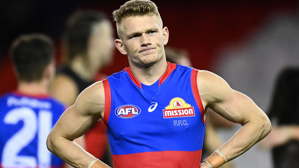 Adam Treloar bounced back from a poor semi-final performance against Brisbane with a starring role against Port Adelaide in the preliminary final. (Photo by Quinn Rooney/Getty Images)