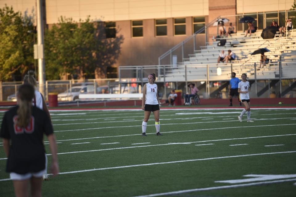 Keana Tolman ranks top in Region 10 and 4A in goals with 12 through six games.