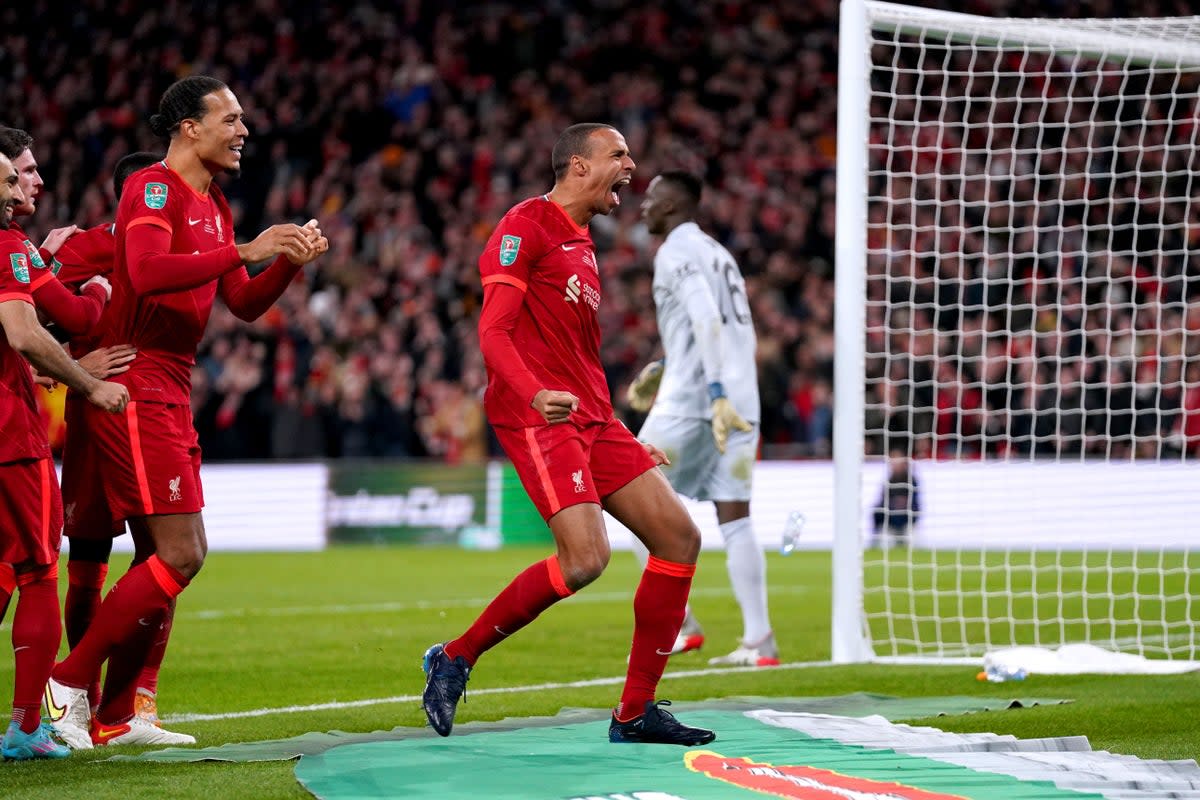 Liverpool’s Joel Matip joined in 2016. (Nick Potts/PA) (PA Archive)