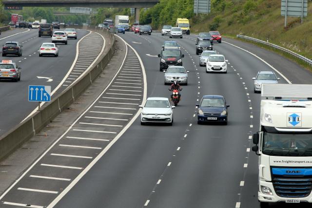 Drivers are delayed on the M27 this morning.Picture: Chris Moorhouse