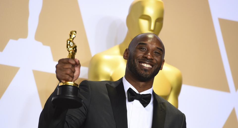 Kobe Bryant wins an Oscar desite being accused of rape in 2003 and settling out of court