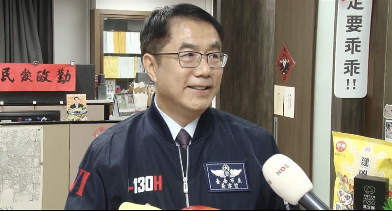 台南市長黃偉哲接受荷蘭最大廣播電台NOS專訪（圖／台南新聞及國際關係處）