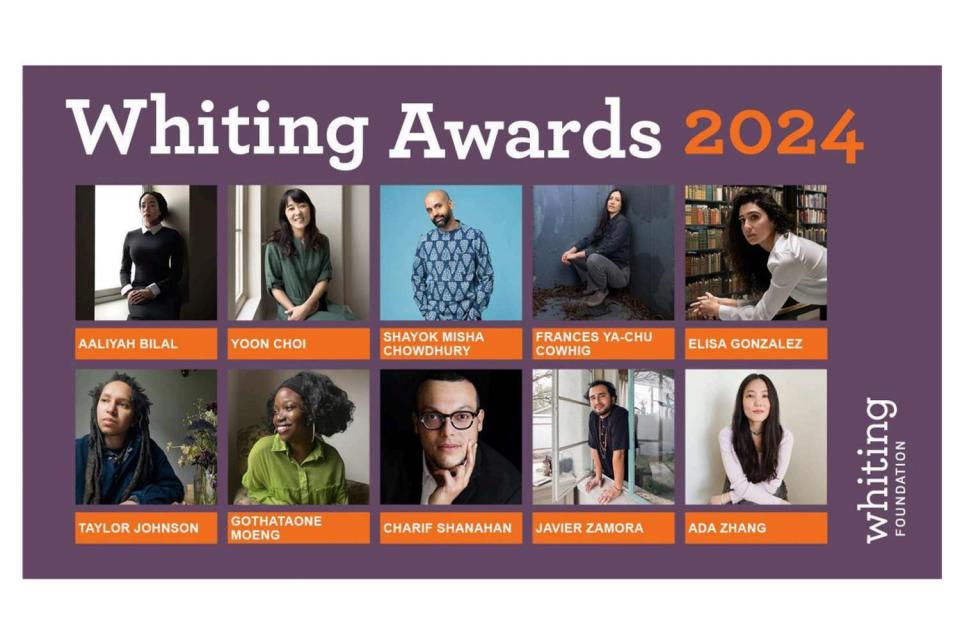 <p>Photo Credit for all: Beowulf Sheehan</p> 2024 Whiting Award winners, announced on April 11 via the Whiting Foundation