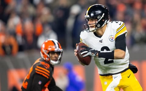 Pittsburgh Steelers quarterback Mason Rudolph - Credit: USA TODAY SPORTS