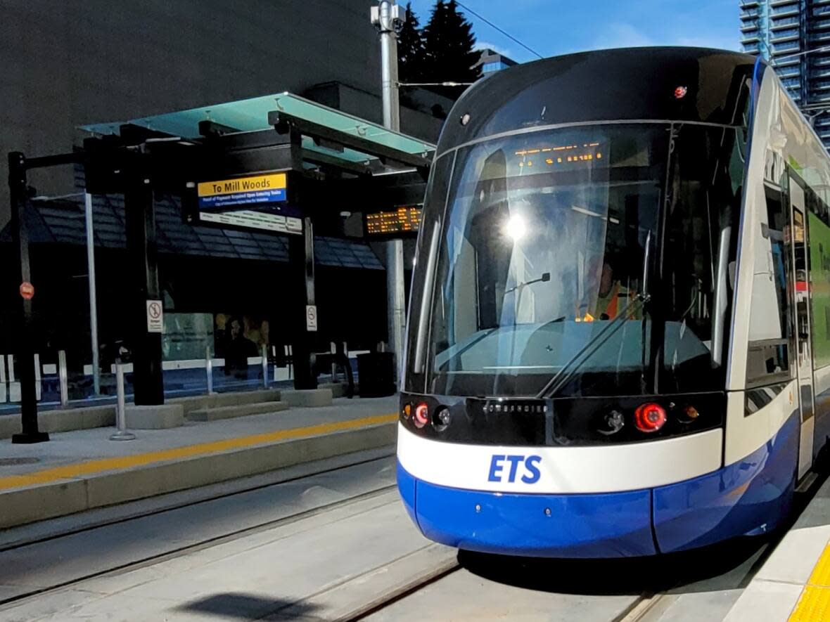 The Valley Line Southeast LRT is nearly two years behind the original opening date of winter 2020. (Cort Sloan/CBC - image credit)