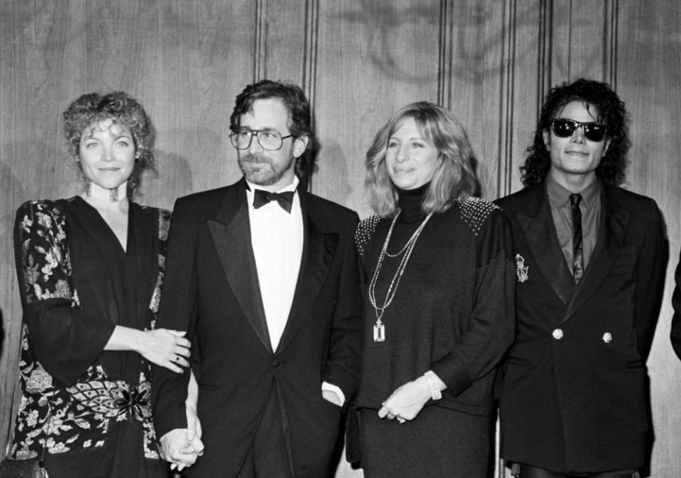 Barbra Streisand with Michael Jackson | Bettmann Archive/Getty Images