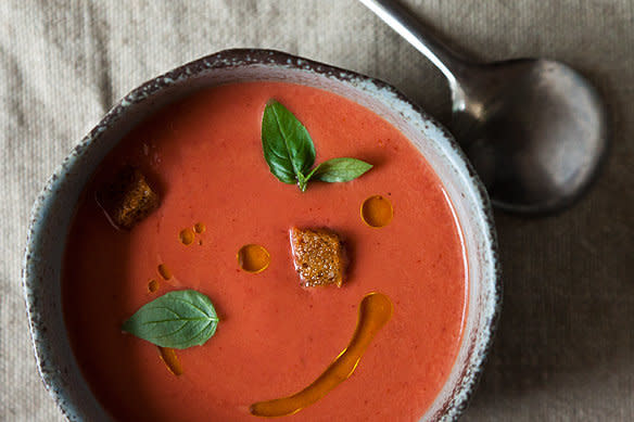 <strong>Get <a href="http://food52.com/recipes/18052-eleven-madison-park-s-strawberry-gazpacho" target="_blank">Eleven Madison Park's Strawberry Gazpacho</a> recipe from Food52</strong>