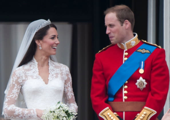 A slice of Prince William and Kate’s wedding cake will be auctioned for charity