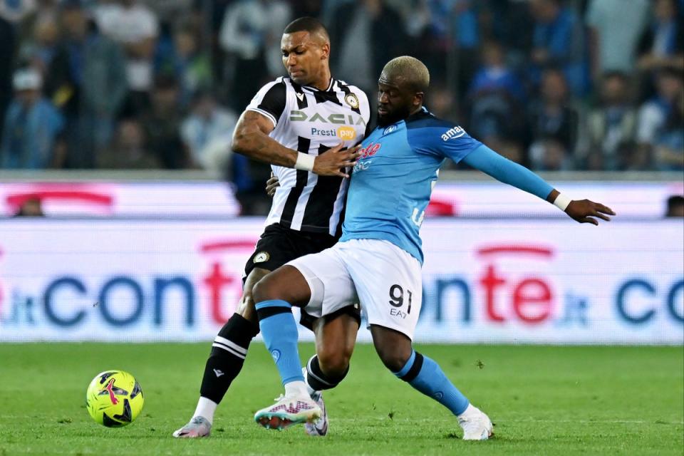 Tanguy Ndombele has won Serie A with Napoli as a fringe player (Getty Images)