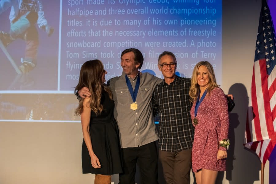 Photos from last year's induction ceremony. (Courtesy US Ski & Snowboard Hall of Fame),