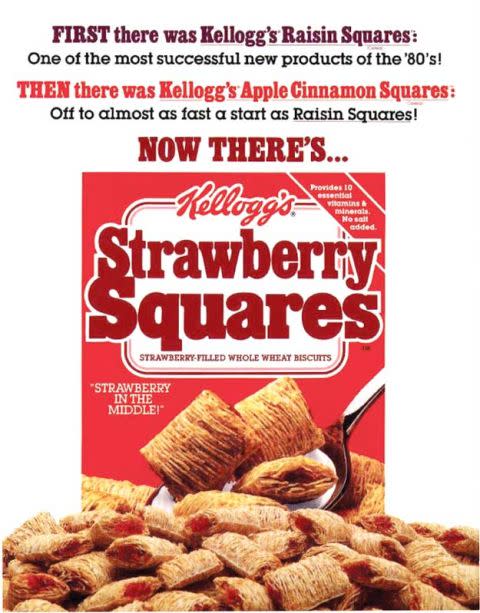 1985: Strawberry Squares