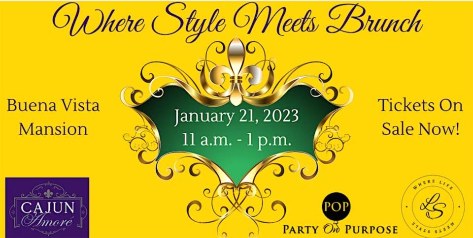 Where Style Meets Brunch is happening Saturday at Buena Vista Mansion in Prattville.