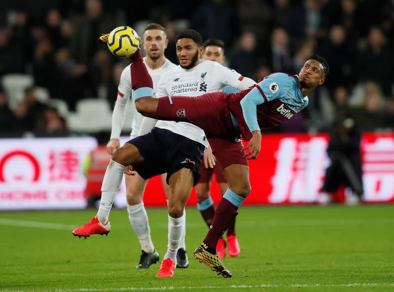 Premier League - West Ham United v Liverpool