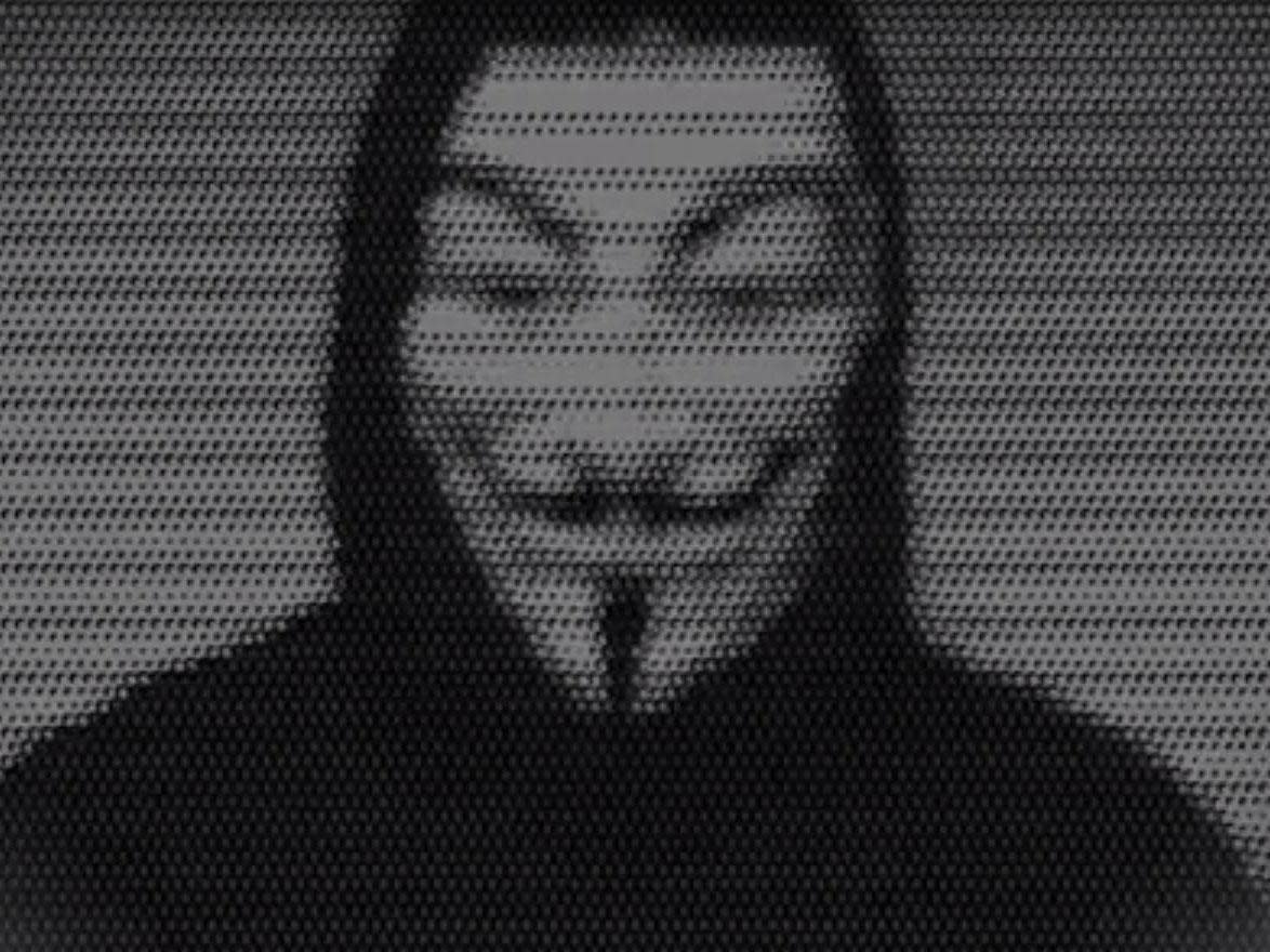 Anonymous: YouTube screengrab