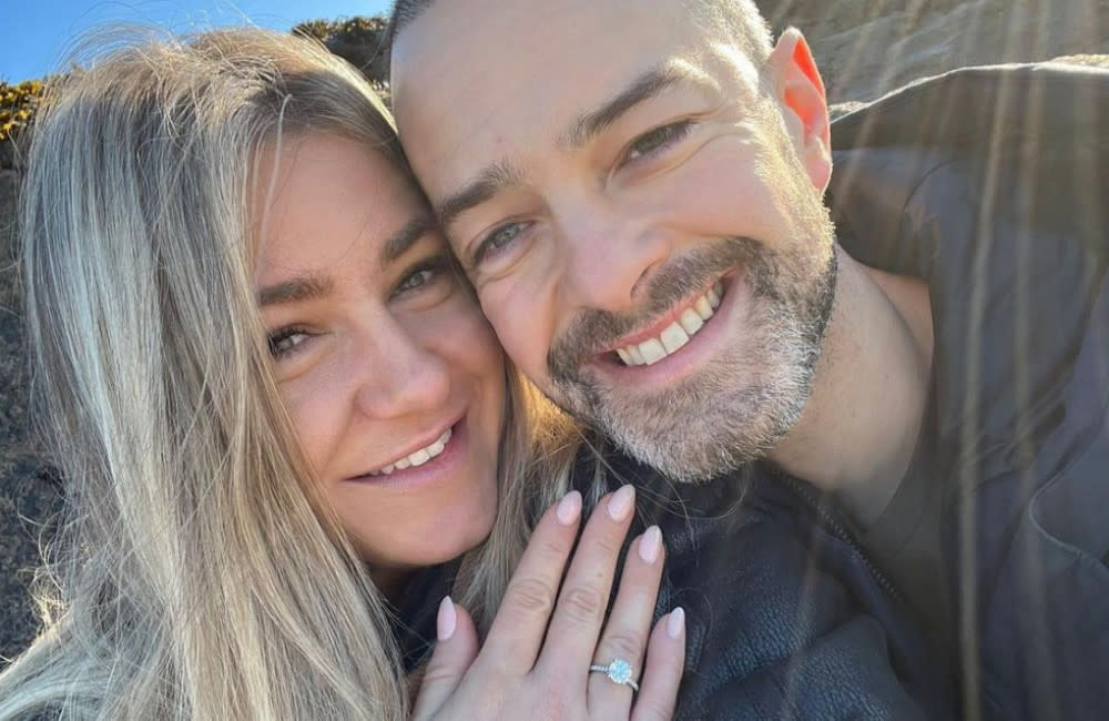 Lee Mead is engaged to his girlfriend Issy Szumniak credit:Bang Showbiz