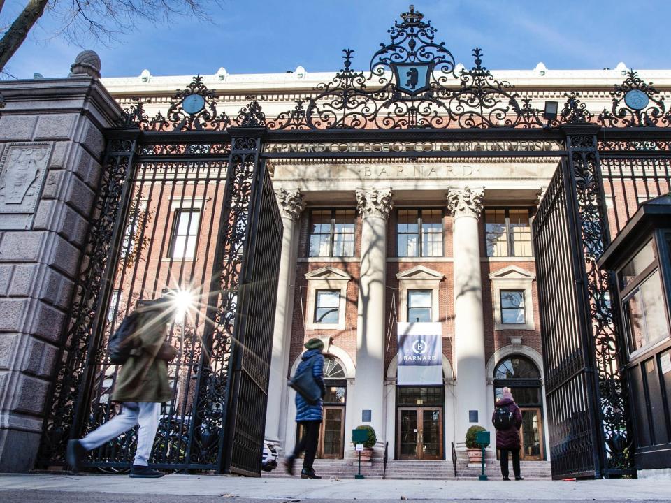 barnard college campus