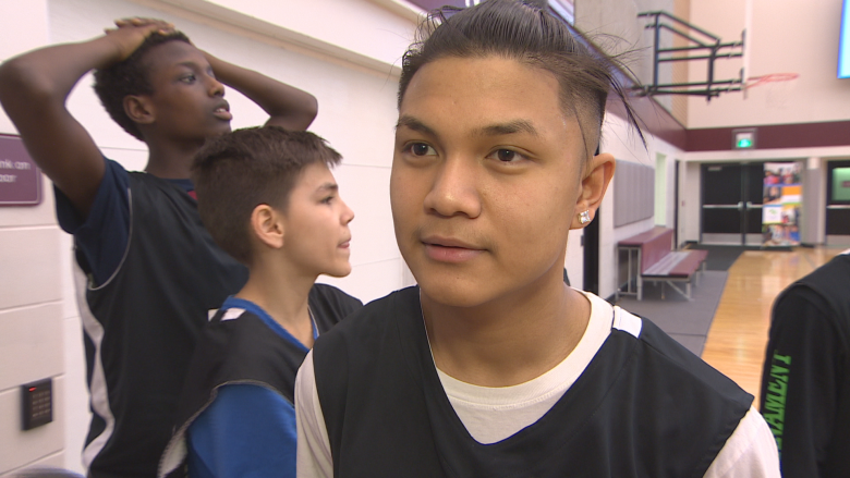 A different kind of court: Police, teens face off at basketball tournament