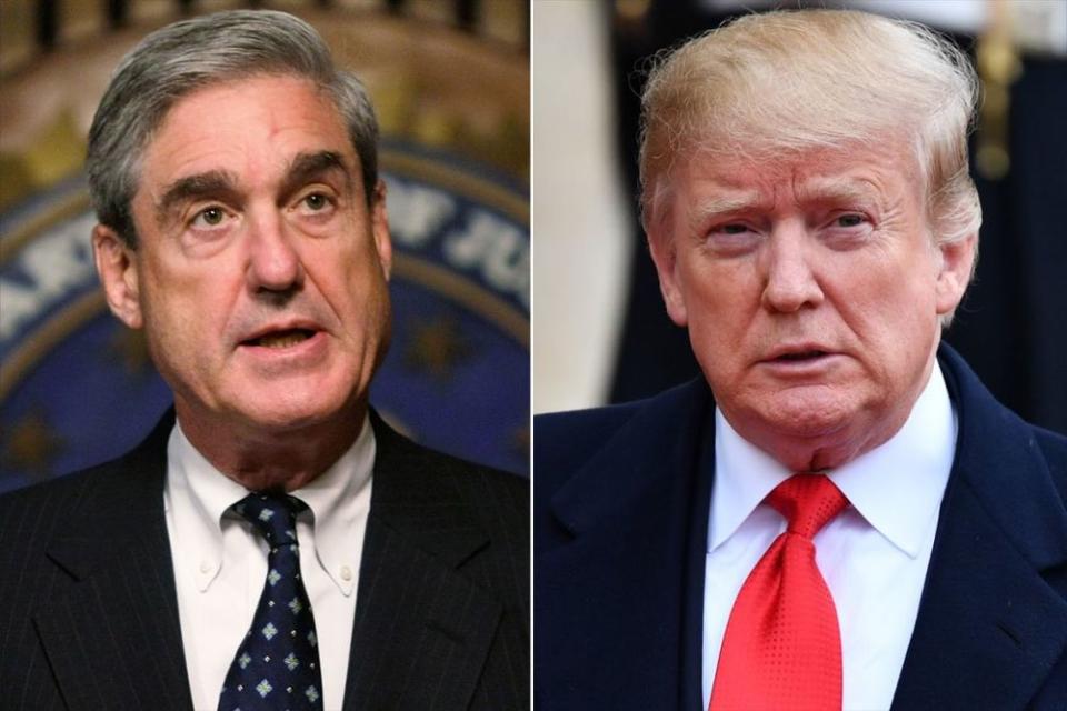 Robert Mueller and Donald Trump