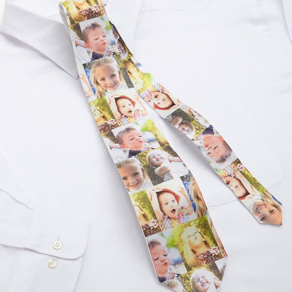 <p><a href="https://go.redirectingat.com?id=74968X1596630&url=https%3A%2F%2Fwww.personalizationmall.com%2FPersonalized-Photo-Collage-Ties-Favorite-Faces-i39805.item%3Fproductid%3D14927&sref=https%3A%2F%2Fwww.cosmopolitan.com%2Fstyle-beauty%2Ffashion%2Fg23513430%2Ffunny-gifts-for-men%2F" rel="nofollow noopener" target="_blank" data-ylk="slk:Shop Now;elm:context_link;itc:0;sec:content-canvas" class="link ">Shop Now</a></p><p>Personalized Photo Collage Tie</p><p>personalizationmall.com</p><p>$17.49</p>