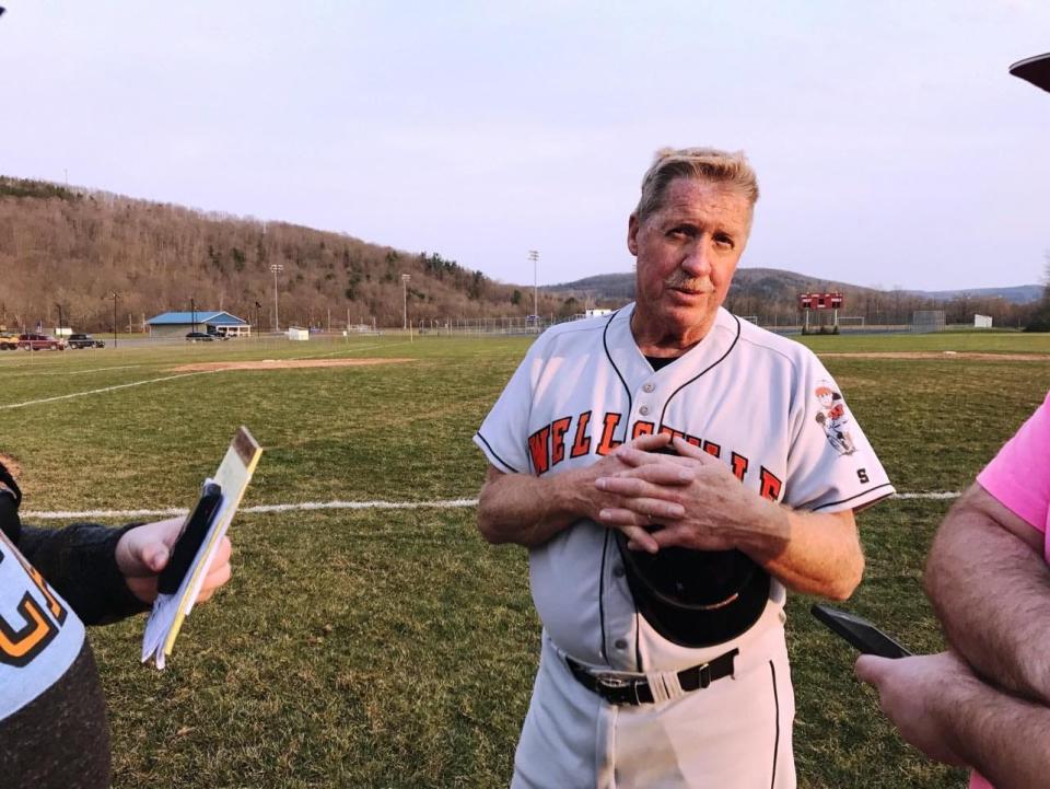 Former Wellsville baseball coach Dennie Miles will be inducted into the New York State Baseball Hall of Fame on Sunday.