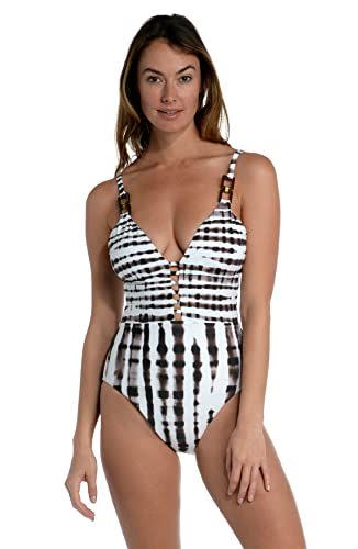 Lucky Brand Women's Solstice Canyon Printed Tankini Swim Top