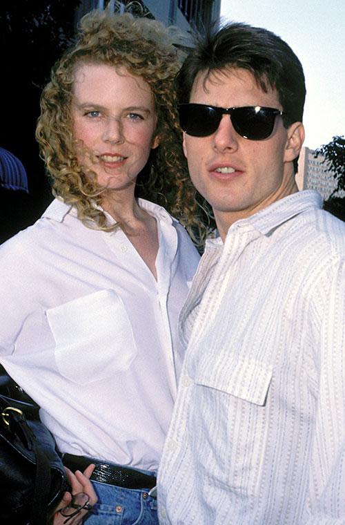 Tom met Nicole on the set of the 1990 film Days of Thunder.