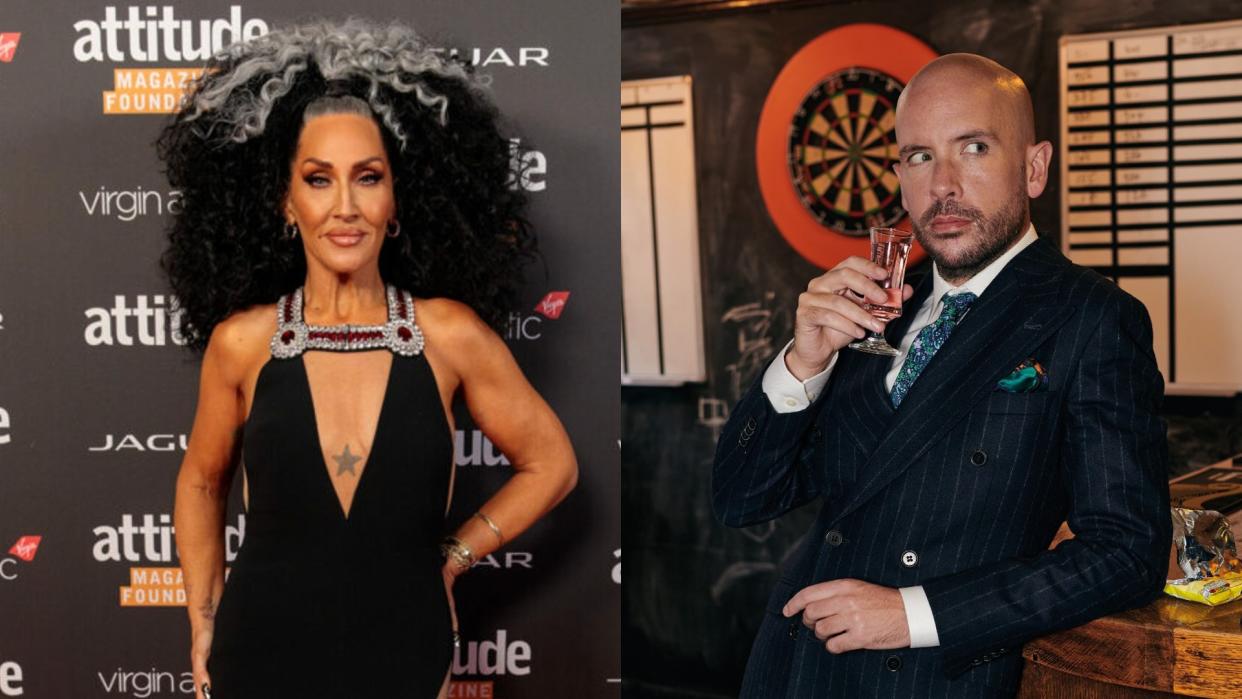 Michelle Visage and Tom Allen (Images: Attitude)