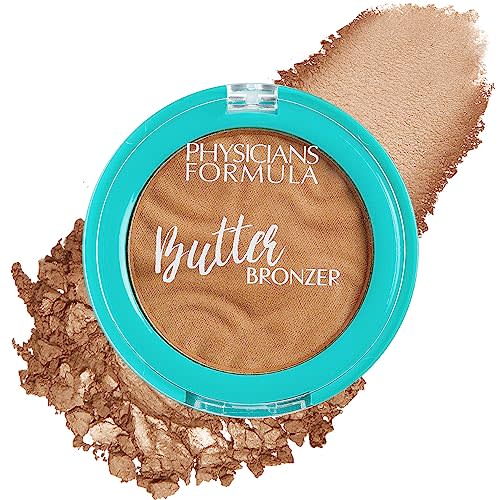 Physicians Formula Mini Murumuru Butter Bronzer Cream Shimmer Face Makeup, Bronzer, Dermatologist Tested, Clean Beauty, Vegan, Cruelty Free