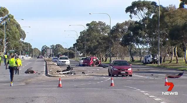 Five youths were initially hit with manslaughter charges after the fatal crash. Photo: 7 News