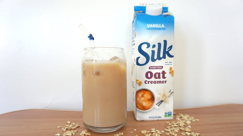 Silk oat creamer