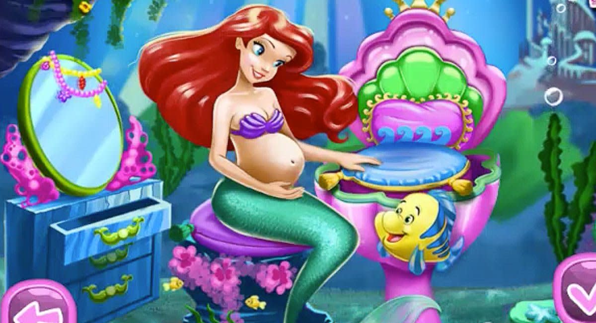 Sex Toon Porn Belle - Pregnancy Games for Girls: Inside the Weird World of Pregnant Disney  Princesses