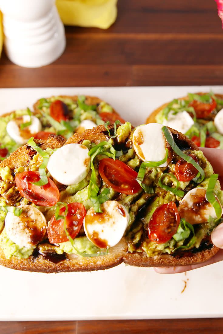 Caprese Avocado Toast