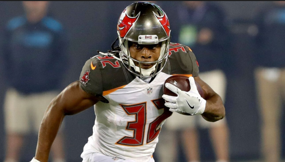 Jacquizz Rodgers is the last man in Tampa's backfield