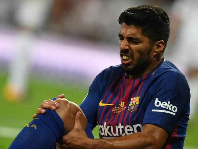 Atletico Madrid confirm Suarez injury blow