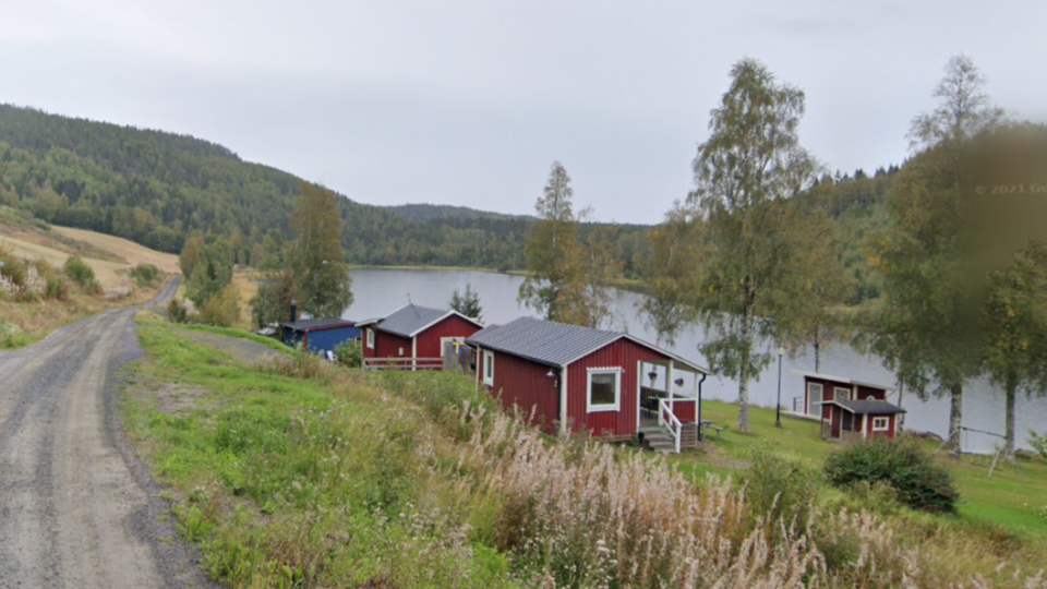 法克村就座落於福克舍恩（Fuckesjön）湖泊旁。（圖／翻攝自Google地圖）