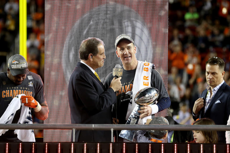 Peyton Manning Jim Nantz